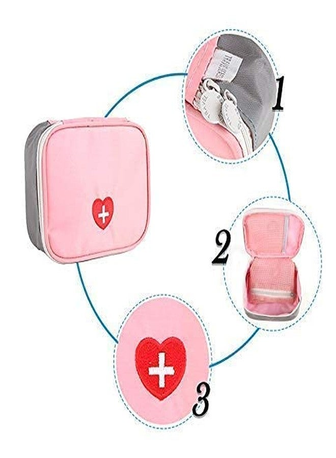 LOMESH Nylon First Aid Bag Family Pill Organiser Waterproof Portable Storage Box | First Aid Pouch - Image 2